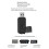 USB  Music Receiver Transmitter 4-In-1 USB Dual-Use 5.3 Version Car Multifunction  Receiver 1