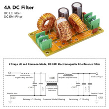 4A Filtr LC FCC Samochodowy Sprzęt Audio Filtrowanie Wysokiej Częstotliwości Dolnoprzepustowy Pasywny Filtr Zakłóceń Elektromagnetycznych EMI