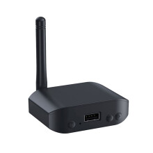 5.3 Audio Adapter 2-in-1 Zender Ontvanger Afspelen 3,5 mm AUX Draadloze Stereo Muziek 300mAh Batterij
