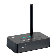 5.1 Audio Adapter with NFC AUX 3.5mm Mic Remote - Wireless Music Transmitter & Receiver for TV