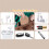 4 Pcs Silicone Headphone Organizer, Upgraded Headphone Case Data Cable Storage Bag, 5