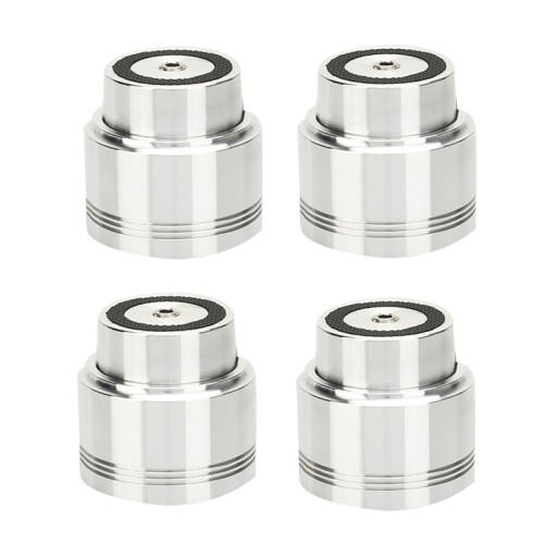 4PCS Speaker Feet Float Speaker Amplifier Stand Spikes DISCS Turntable CD Player Computer Base Feet 48x41mm