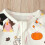 body bébé à manches longues citrouille Halloween 4