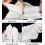 Weiße, japanisch inspirierte Stricksocken für Damen 2