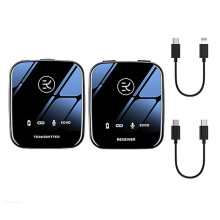 Draadloze Lavalier-Microfoon 2.4G Dual Transmitter M13 A2 voor Mobiele Telefoons en Camera'S - Ideaal voor Vloggers en Interviews