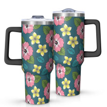 Pioneer blommigt isolerat tumbler 40oz