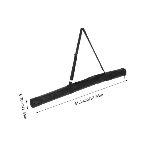 1Pcs Practical Design Baseball Bat Bag for Practice Sessions Protection and Storage Black 1