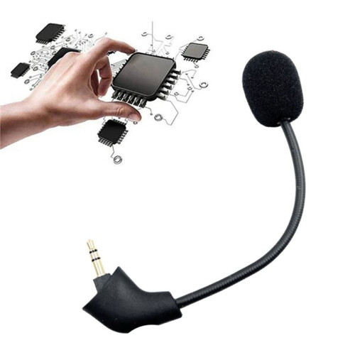 Replace 3.5mm Mic Microphone for   X Cloud Il Cloud X Cloud Core Cloud Pro Silver Game Headsets Mic
