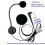 Motorcycle Helmets Intercom Mic Headset 2 Speakers 32Ω Microphone for Half-Motorcycle Helmet Elbow Plug 3