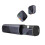 Microphone 2.4GHz Wireless Microphone System Receiver Transmitter for Vlog Live Streaming Portable Mic A 1