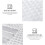 White King quilt bedding set 3 pcs 106x96 inch diamond 6