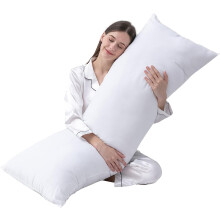 Large Body Pillow Insert- Breathable Full for Side Sleeper - Soft Long Bed Adults 20 x 54 inch