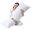 Full Body Pillow Insert 20 x 54 in Soft Polyester 1