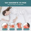 Full Body Pillow Insert 20 x 54 in Soft Polyester 2