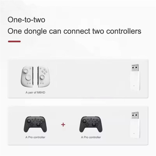 For Black Myth: Wu-  Receiver 2 in 1 Controller Converter for Steam/PC/Android/NS Adapter Accessories 2