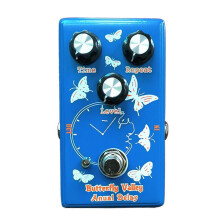 Electric Guitar Digital Delay Effector Pedal , Butterfly Valley Anual Delay Single Block Guitar Effect Pedal