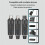 Wireless Microphone System Wireless Transmitter Receiver XLR Mic Converter Adapter Automatic Microphone for Condenser 6
