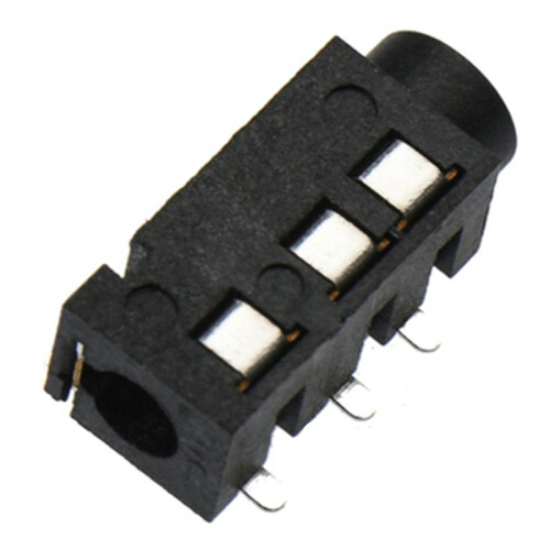 100 Stuks PJ320D 3,5 mm Hoofdtelefoon-Audioaansluiting 3/4-Pins Audio-Interface DIP/SMD