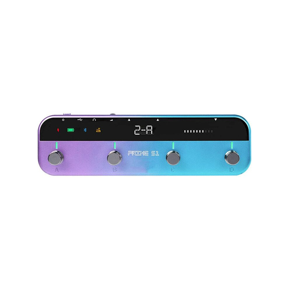 Guitar Pedal For Primes1 S1 Effectors With 149 Guitar Effects Drum Machine Tuner Support Built-In Battery S1 6032199751696