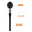 Handheld Wireless Microphone Adapter with Windshield Foam for Wireless Lavalier Microphone 8