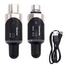 Neuer U801 UHF Wireless XLR Sender und Empfänger Mikrofonkonverter Drahtloses Mikrofon für Live-Interview/Studio