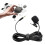 Microfone de Lapela Microfone Estéreo Áudio  Microfone com Fio Plugue de 3,5 mm para Celular Tablet Laptop 5