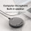 Desktop Conference Speakerphone BT Microphone 360 Omnidirectional Condenser Plug and  PC Computer Mic with Speaker 2