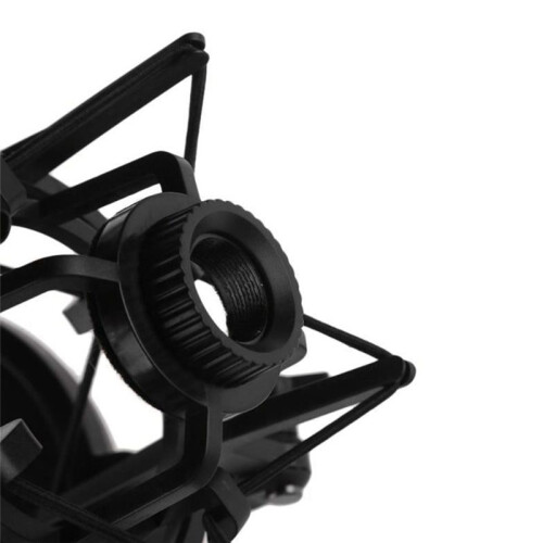 Professional Microphone Shock Mount Holder Adjustable Studio Mic Bracket with Shield Filter Screen Studio Stand 1