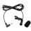 3,5 mm Lavalier-Microfoon + Winddichte Hoesset Lavalier-Microfoon Clip- Externe Knoopsgatmicrofoon voor -Microfoon 1,5 M 9