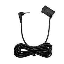 Car Audio Clip Microphone 3.5mm Jack Plug Wired External Mic Overhead Console for Car Multimedia Curved Plug