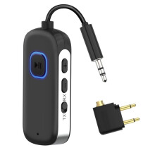 2 in 1  Audio Zender Ontvanger 3.5MM AUX Multipoint Hifi Stereo Aptx-Compatibel/HD/LL Draadloze Adapter