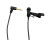 3,5 mm Lavalier-Microfoon + Winddichte Hoesset Lavalier-Microfoon Clip- Externe Knoopsgatmicrofoon voor -Microfoon 1,5 M 5