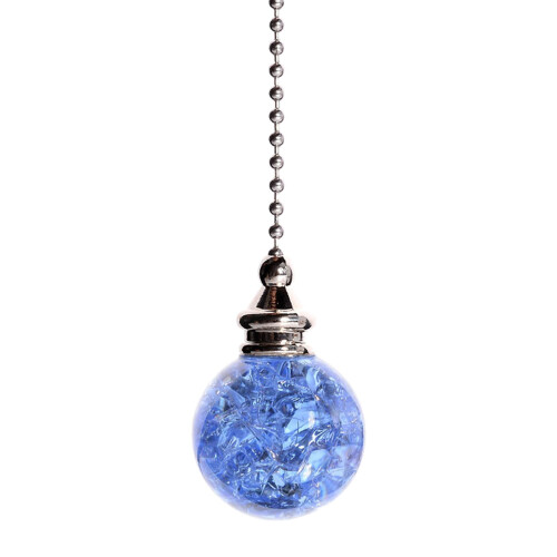 Crystal ceiling fan pull chains 21 inch 2 pcs 1