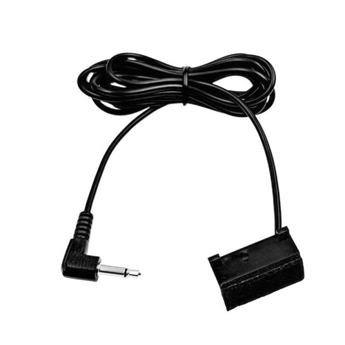 Microfono A Clip per Auto con Jack da 3,5 mm,  Microfono Esterno Cablato, Console Superiore per Multimedia per Auto, Spina Curva 1
