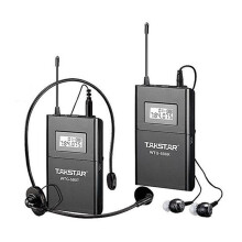 Takstar WTG-500 UHF PLL Draadloos Gidssysteem Spraakapparaat Onderwijsoortelefoons Zender + Ontvanger + MIC + Oortelefoon