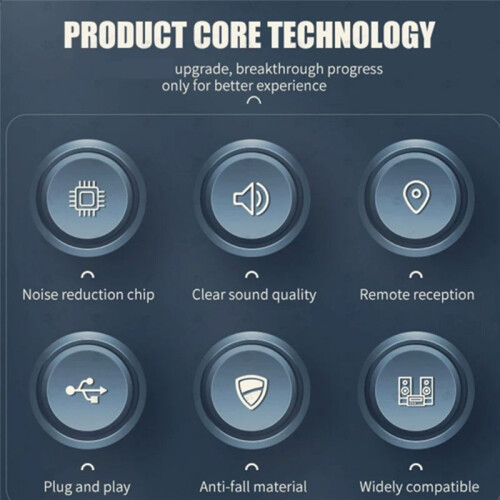 Wireless Handheld Microphone High Quality with Receiver Power  for Stage Performance Karaoke Singing Style:A 2
