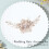 Pettine per capelli da sposa con strass e perle, argento. 2