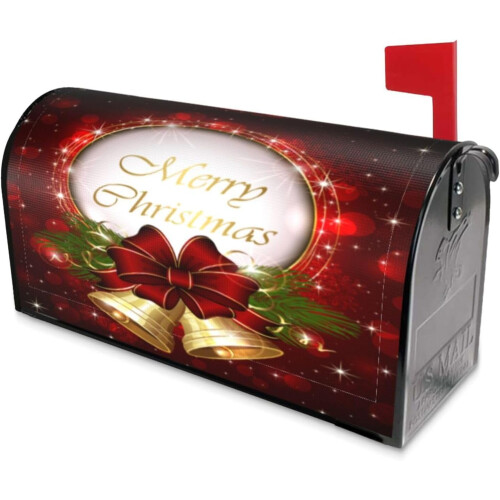 Magnetisk postkassedæksel til jul 21 x 18 tommer 2