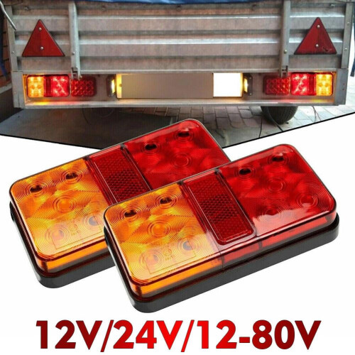 Feux arrière de camionnette à LED 12V/24V IP65 étanches 2