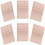 6-Pack Adjustable Bra Extenders 4 Hook 3 Row Bra Band 1