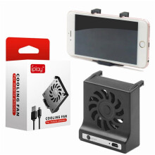 iPlay telefoonkoeler met ventilator en standaard, turbokoeler 2-in-1