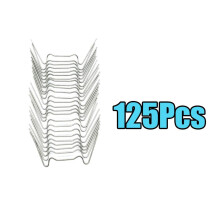 125-pack W Wire Glazing Clips Stainless for Greenhouse 1.2mm Thick Universal