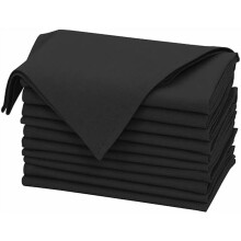 Leinen-Baumwoll-Servietten, 12er-Set, 20 x 20 Zoll