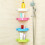 Kitchen Bathroom Wall Corner Suction Cup Triangle Storage Shelves Rack (Green) 3