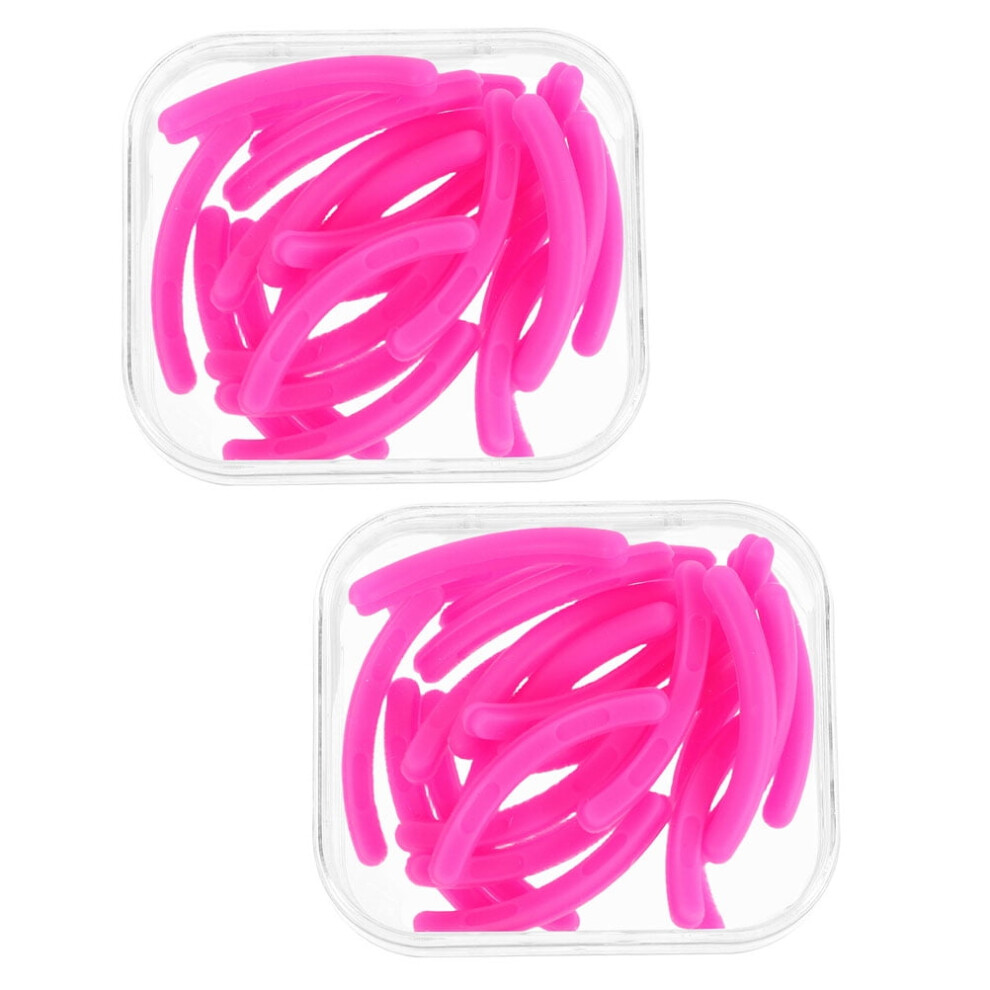 Pink Homoyoyo Eyelash Curler Refill Pads 48Pcs 1.4X0.08x0.08in