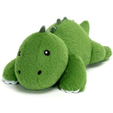 Obciążona pluszowa zabawka dinozaur – miękka poduszka T-Rex dla dzieci i dorosłych, 9,8 cala, 0,8 funta, prezent na Boże Narodzenie/urodziny