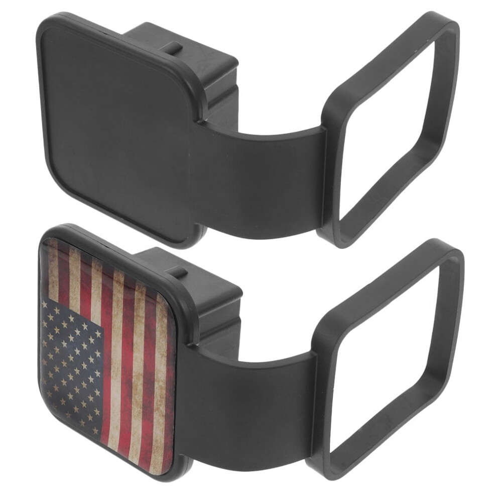 Frcolor 2Pcs Trailer Hitch Cover Truck Tow Cap Trailer Tow Hitch Cover Car Hitch Protector 9422877768929