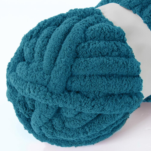 Chunky Chenille Garn27 Yards8oz Blødt og Fluffy 2