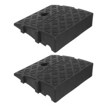 OUNONA Portable Step Ramps 2 pcs Weather Resistant