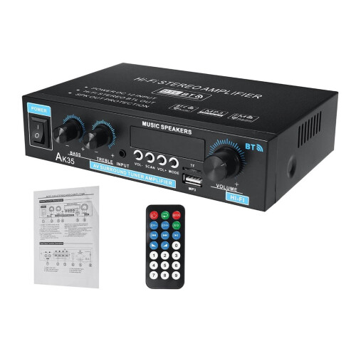 Mini 2.0 Channel Digital Amplifier 400W+400W